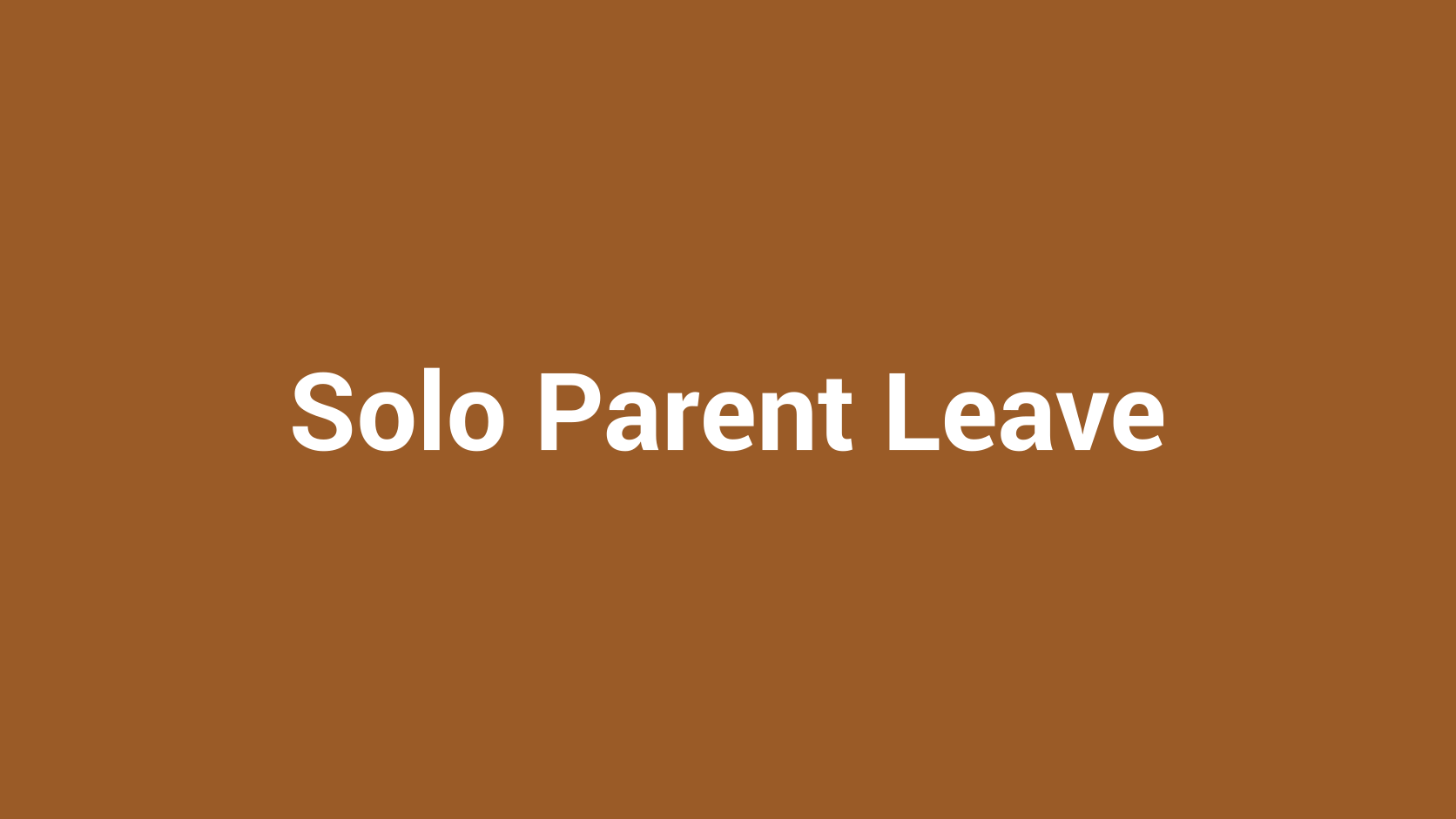 Featured graphic for Solo Parent Leave in the LaborCode.ph Philippine labor law glossary.