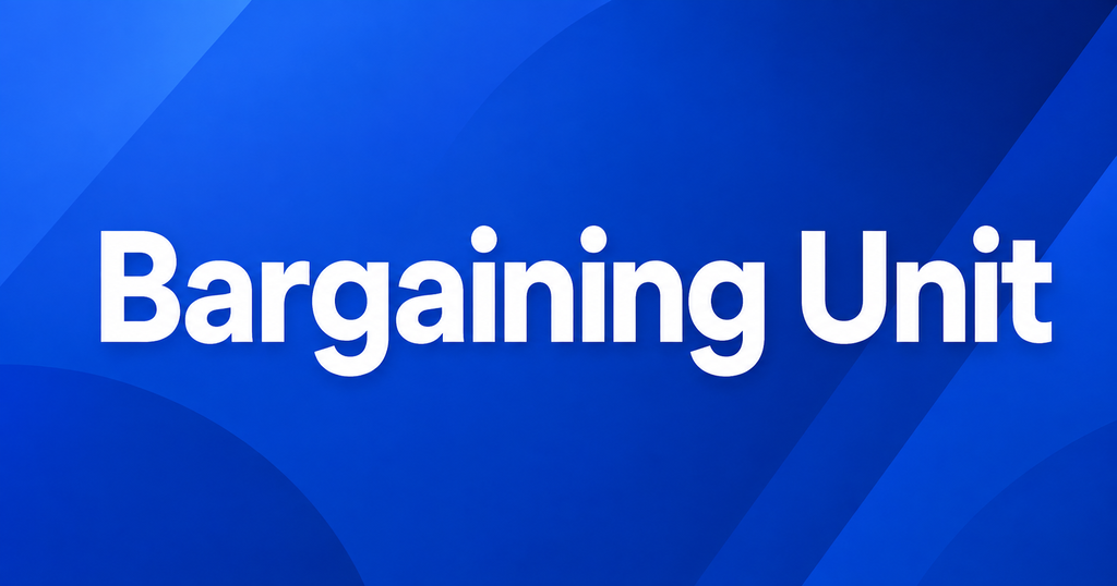 Featured graphic for Bargaining Unit in the LaborCode.ph Philippine labor law glossary.