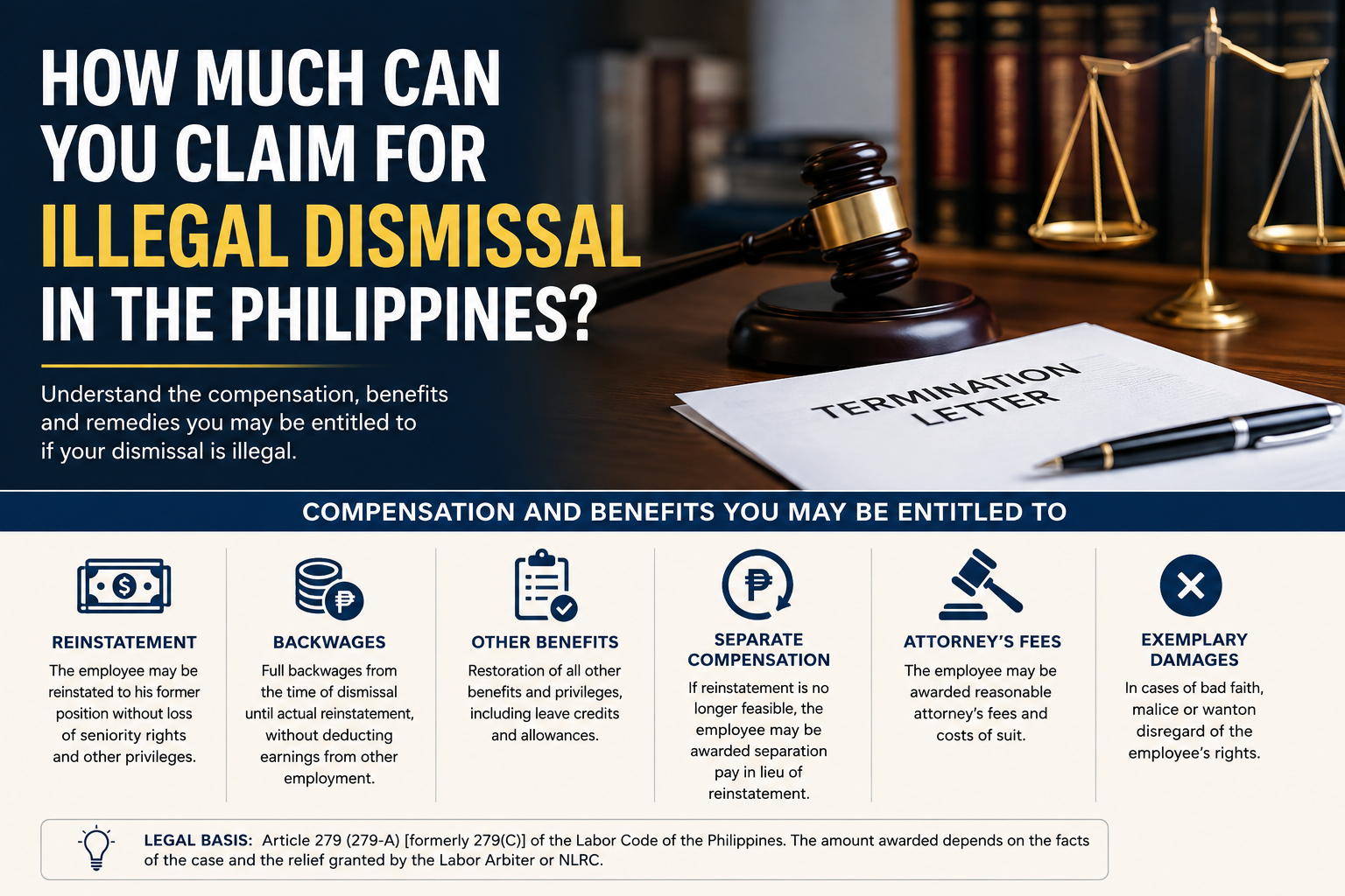 claim illegal dismissal