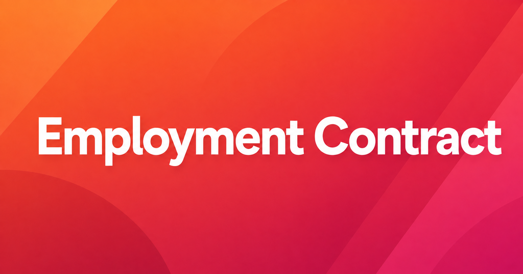 Featured graphic for Employment Contract in the LaborCode.ph Philippine labor law glossary.