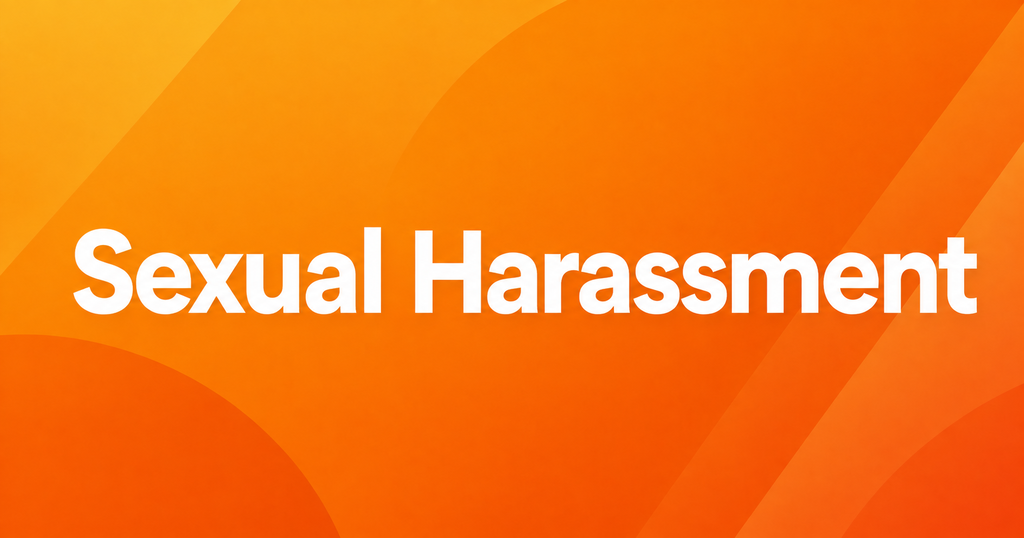 Featured graphic for Sexual Harassment in the LaborCode.ph Philippine labor law glossary.