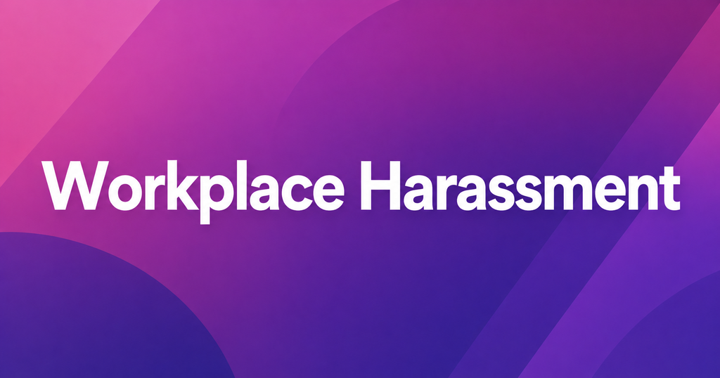 Featured graphic for Workplace Harassment in the LaborCode.ph Philippine labor law glossary.